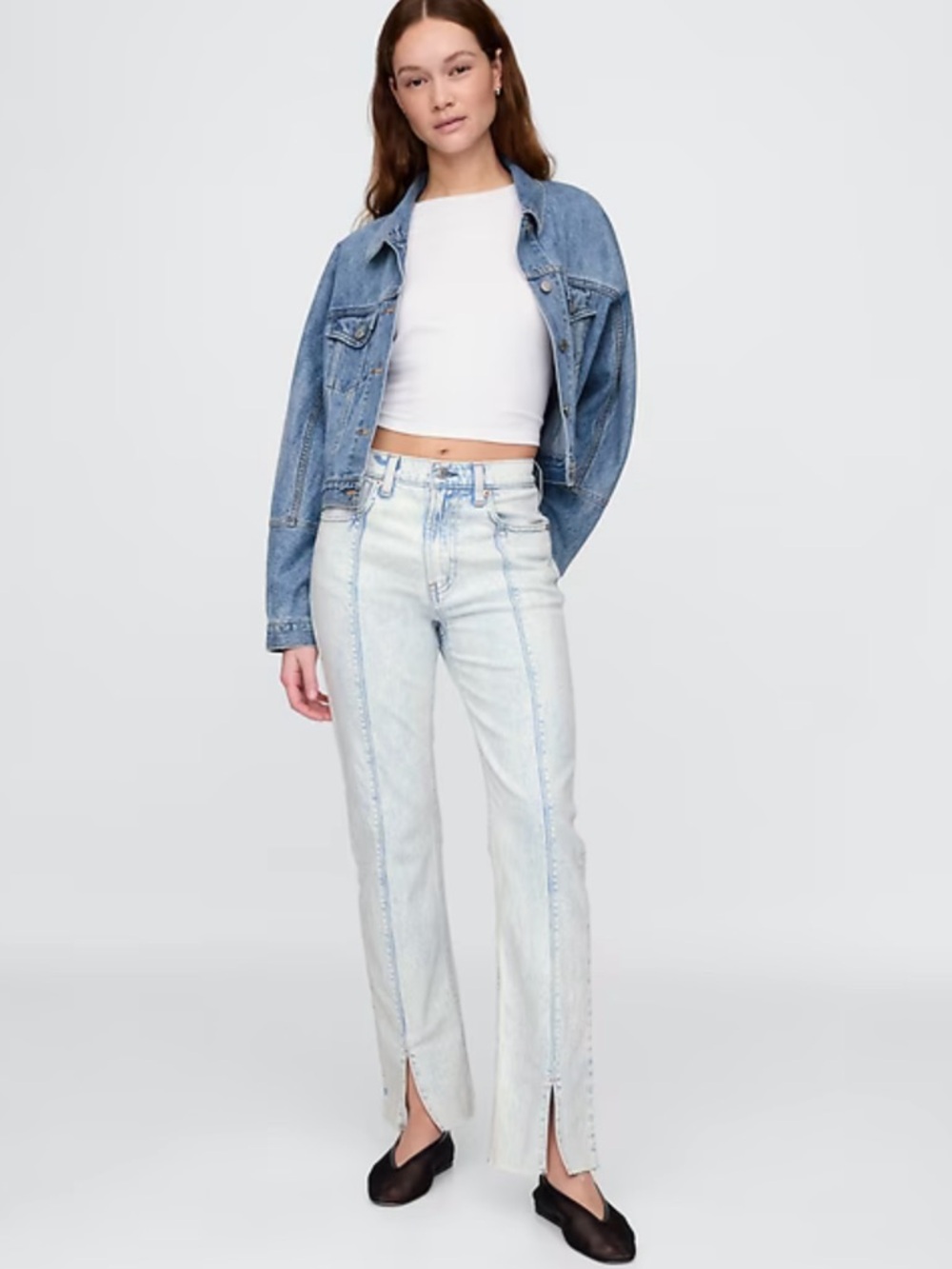 GAP High Rise ’90s Slim Straight Jeans